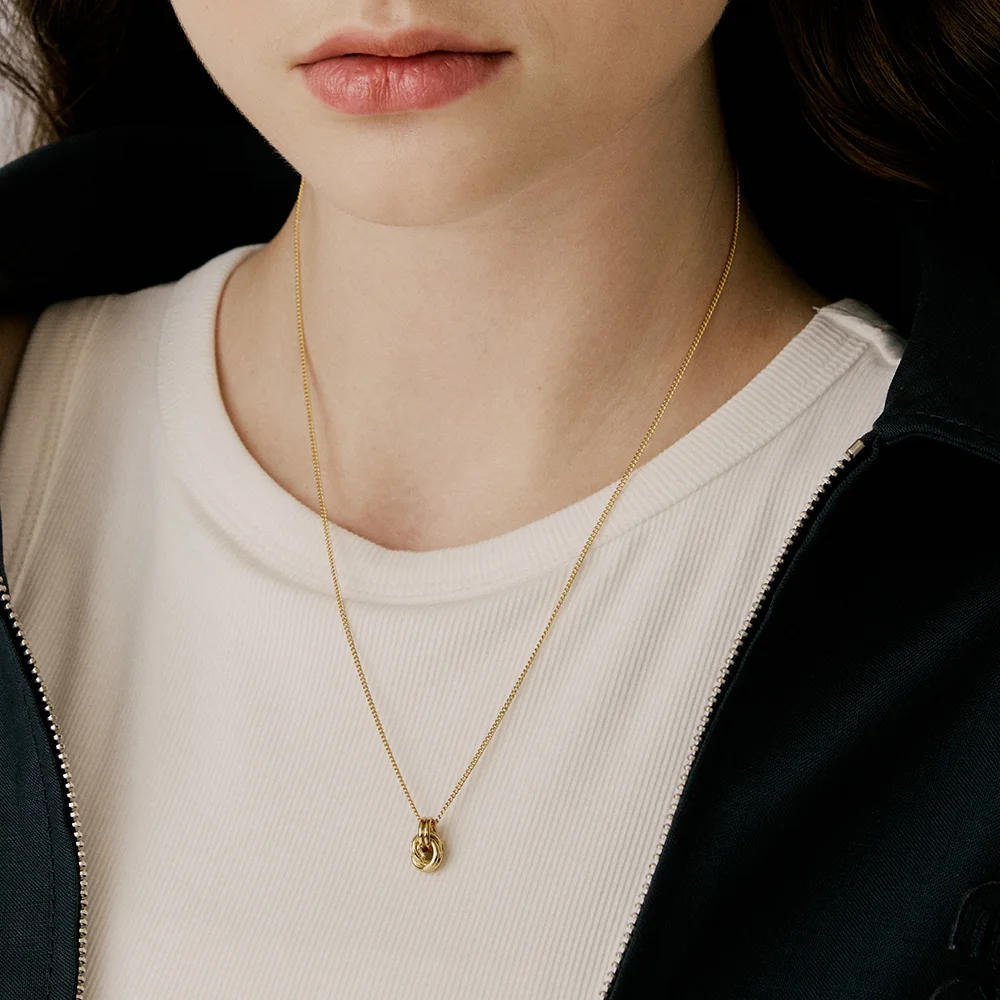 Lump Knotted Necklace_VH25NNNE111V