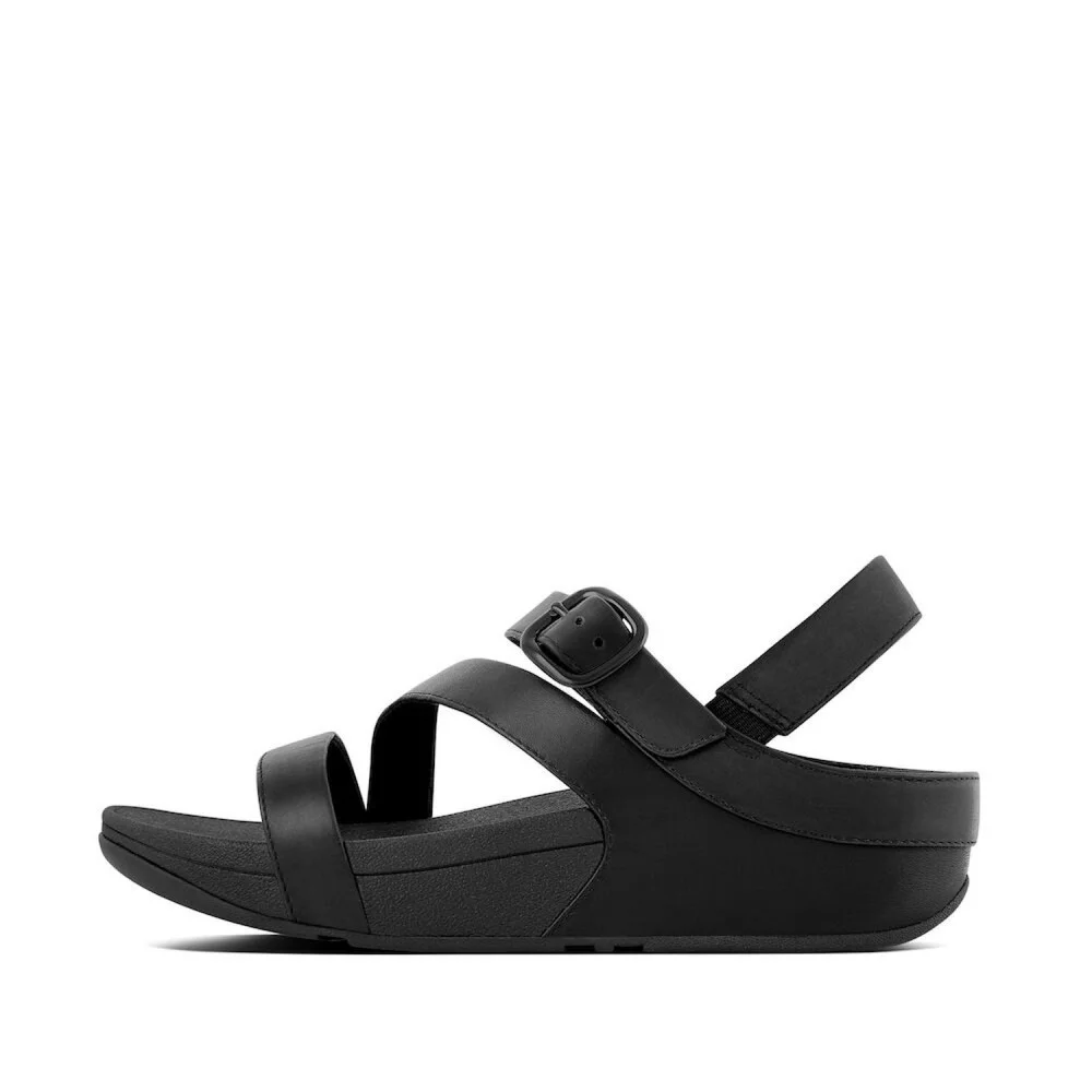 女裝 緊身 II 袋 肩帶 涼鞋 黑色(FT64K2S365)
