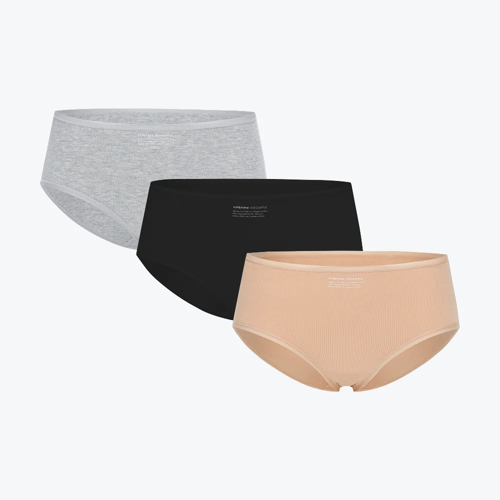 有機 Eau 內褲 3套裝 SET_ 10 Colors