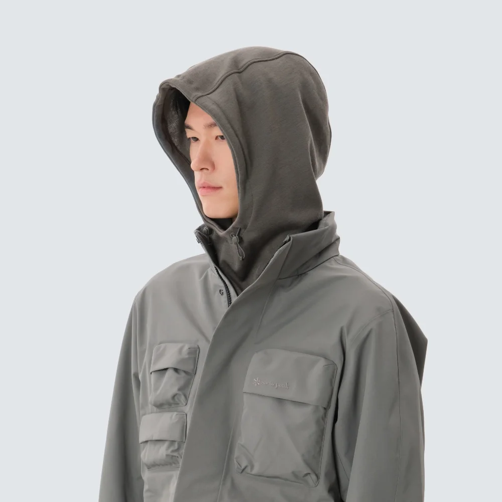 露營 阻燃 巴拉克拉瓦頭套 Dark Gray (S25ZUTSU04)