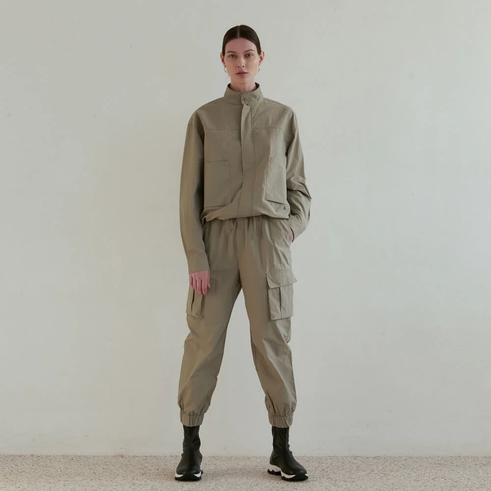POCKET JOGGER PANTS - KHAKI