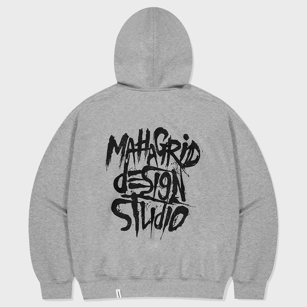 SLASH LOGO HOODIE GREY(MG2FFMM427A)
