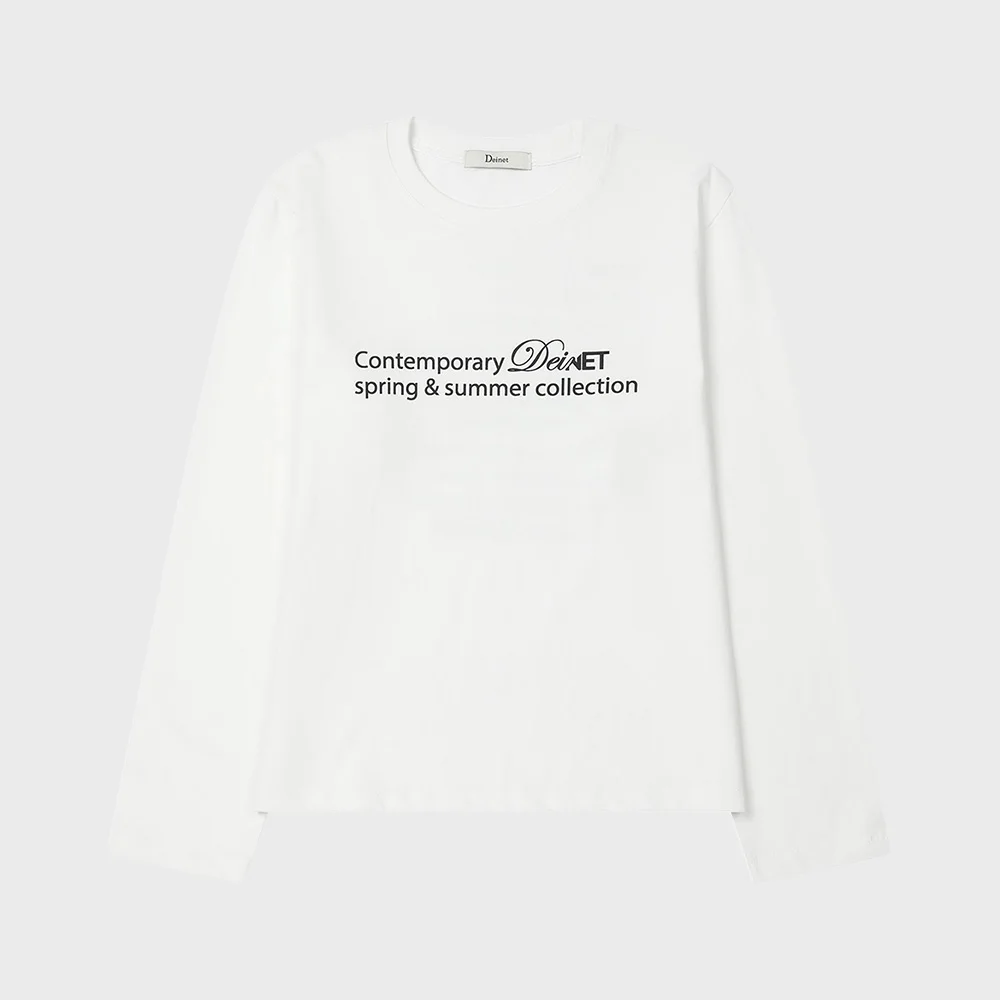 CONTEMPORARY LONG SLEEVE IN WHITE