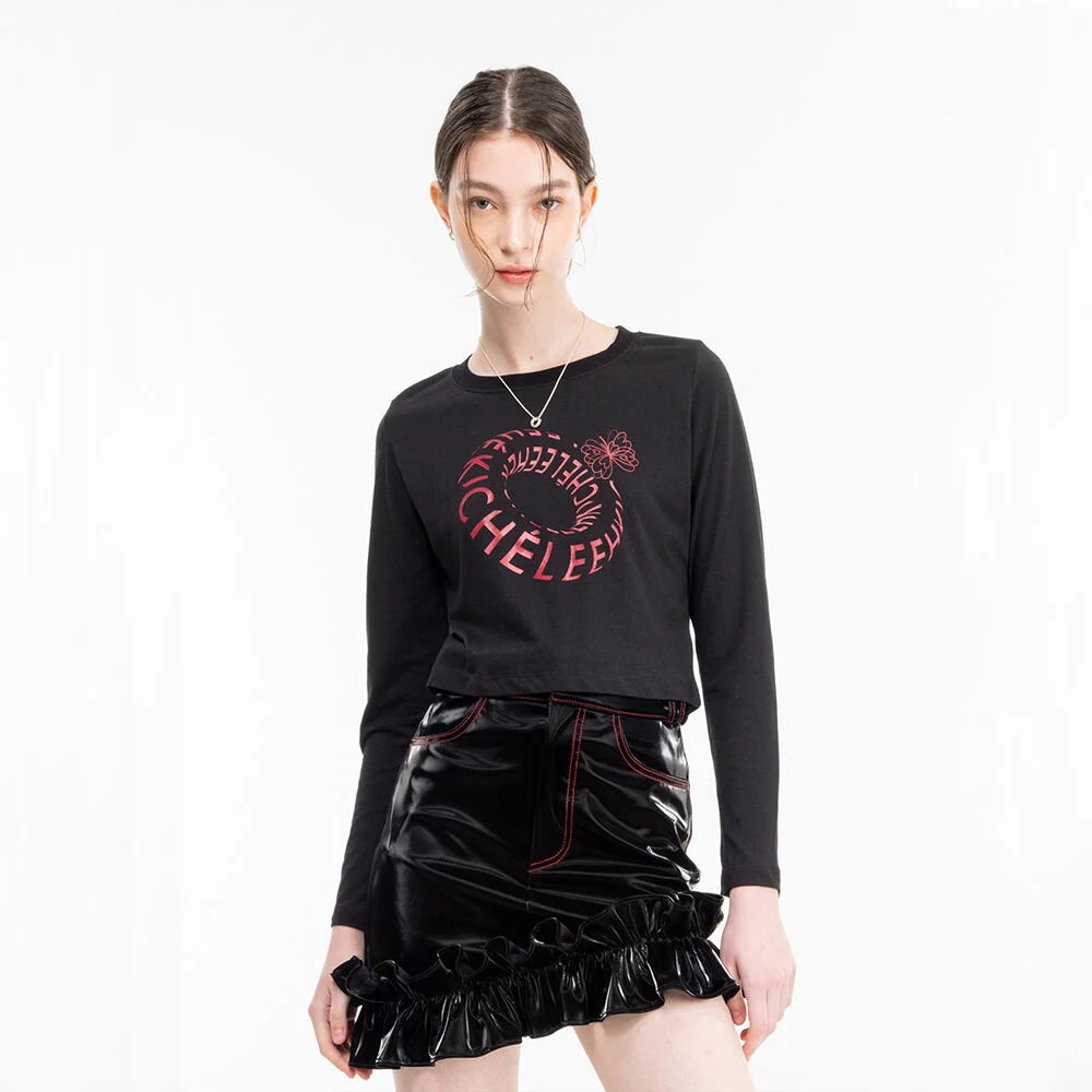 KINUTS long sleeve t-shirt_black