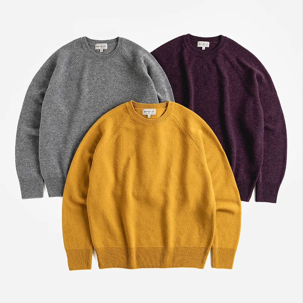 LAMBSWOOL CREWNECK SWEATER (6 color)