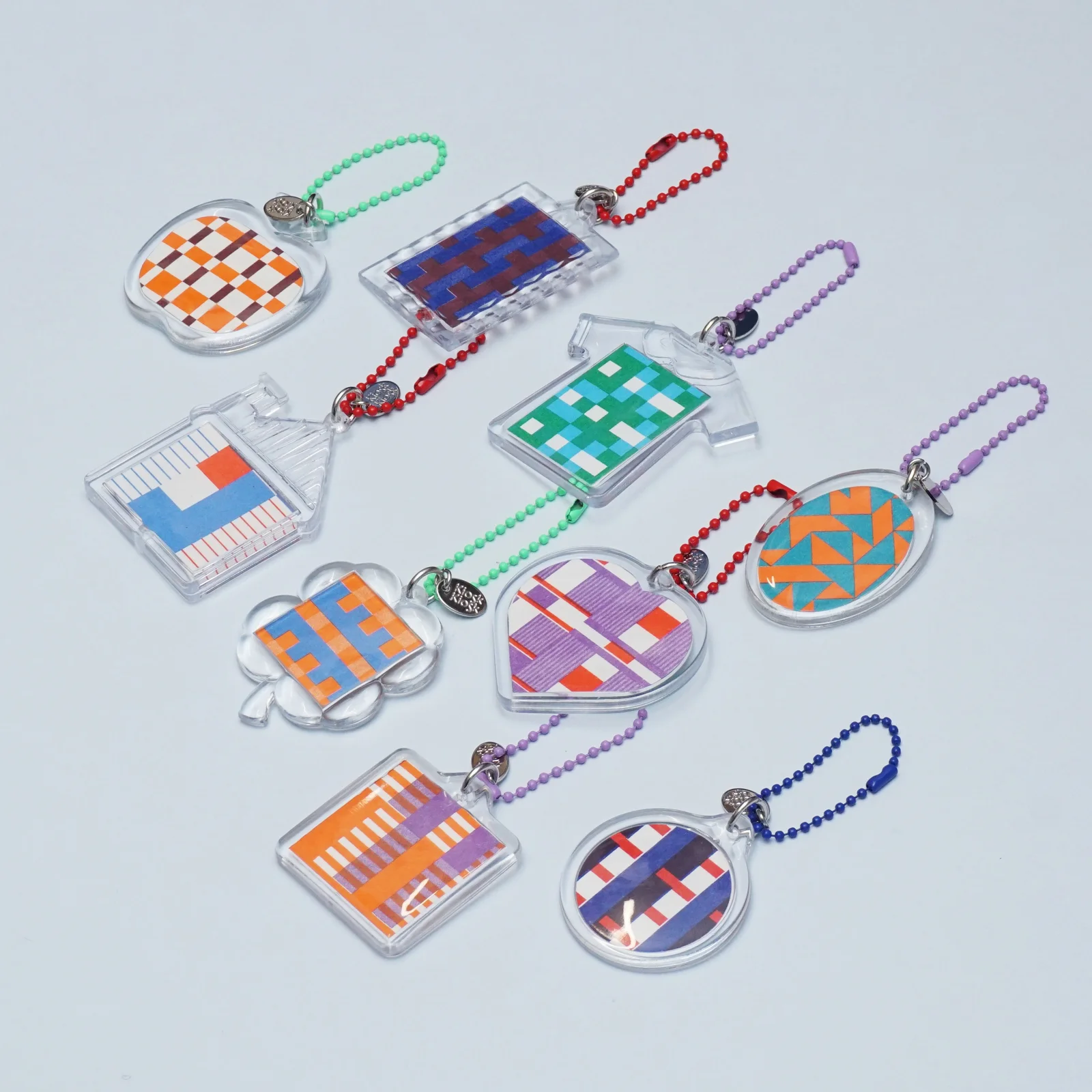 KioskKiosk Riso Keyring, 9款, KioskKiosk