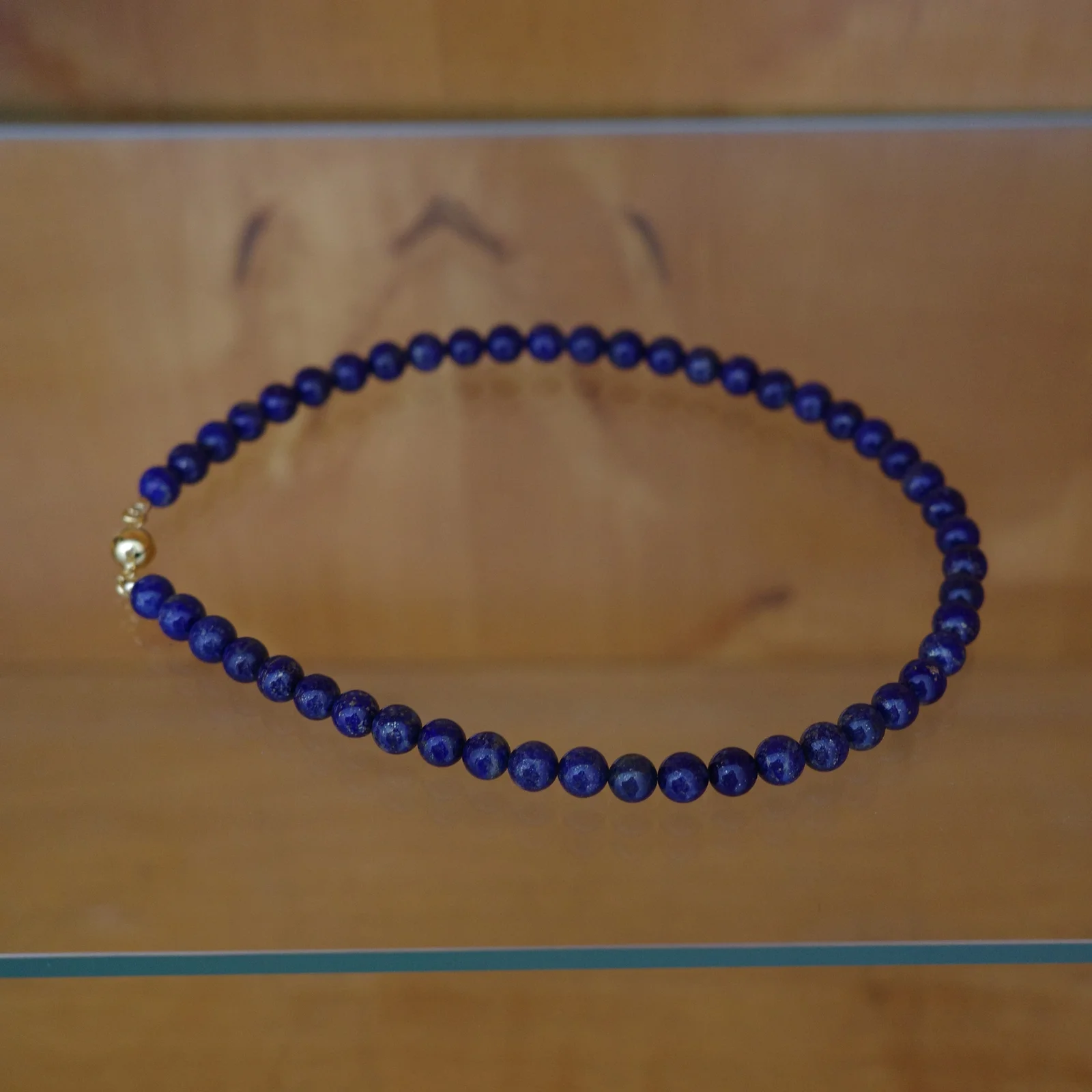 Lapis Necklace (8mm)