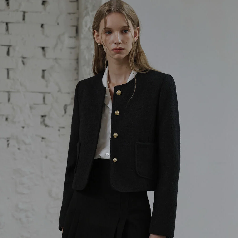 Belly Warm Tweed Jacket
