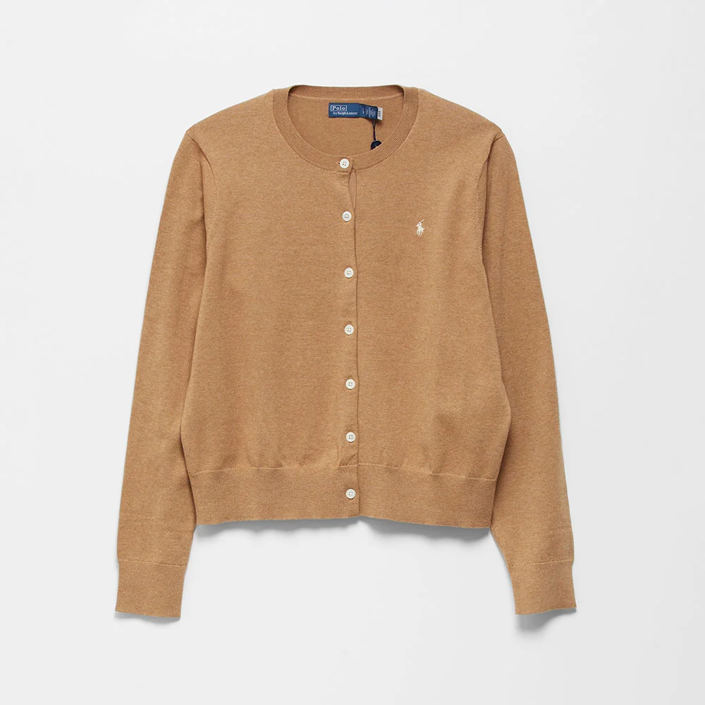 純棉 混紡 開衫 (MEDIUM BEIGE-260)