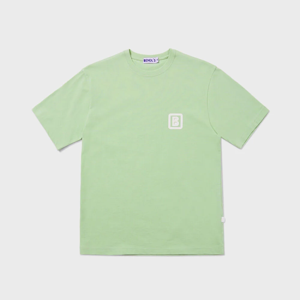BENDL'S COTTON T-SHIRTS HALF (PISTACHIO)