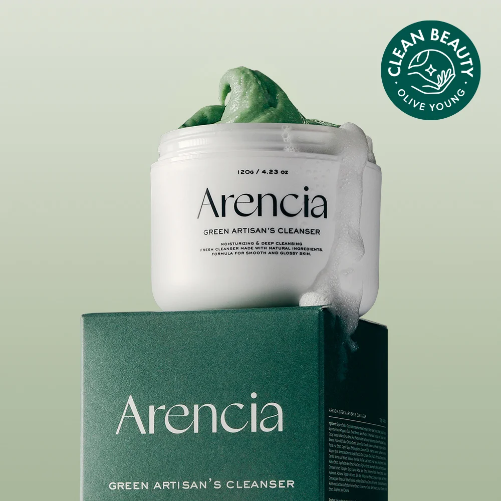 Arencia 綠色 Artisan 潔面乳 120g
