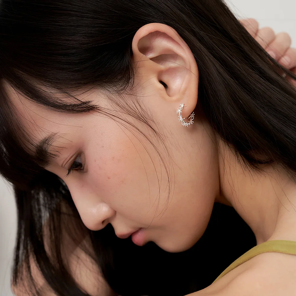 dandelion earring (2color)