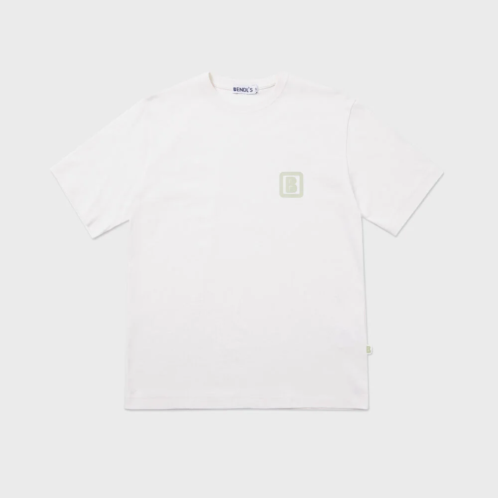 BENDL'S COTTON T-SHIRTS HALF (WHITE)