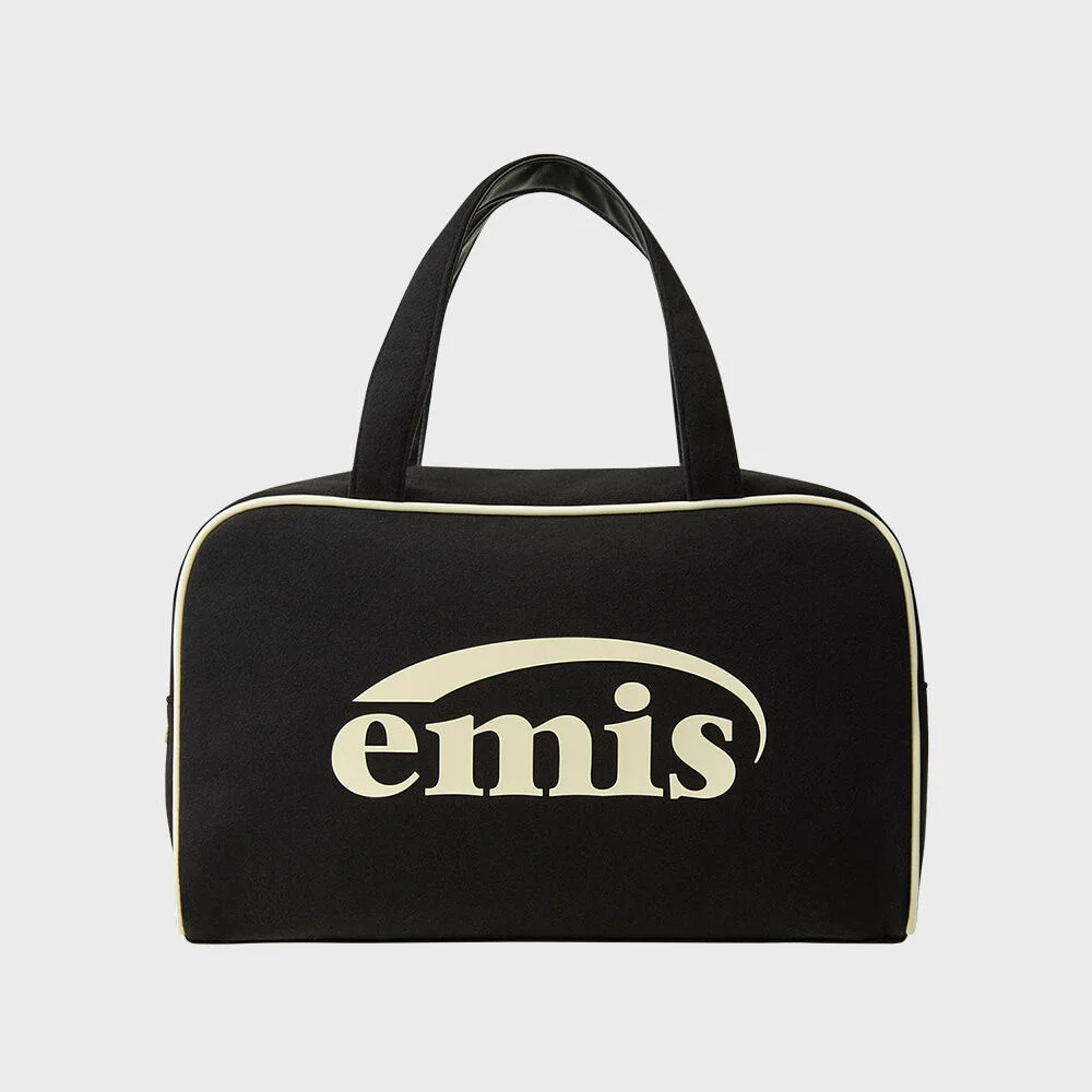 JERSEY LOGO TOTE BAG-BLACK