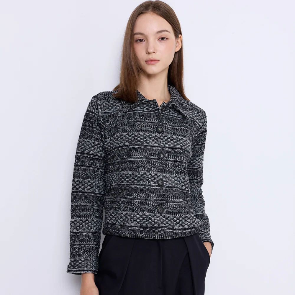 Slim Fit Crop Cardigan