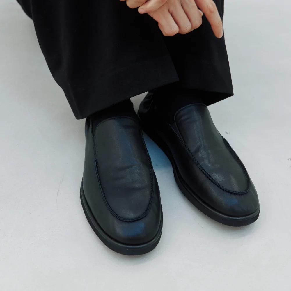 MENS COMFORT LOAFER (SOFT BLACK)
