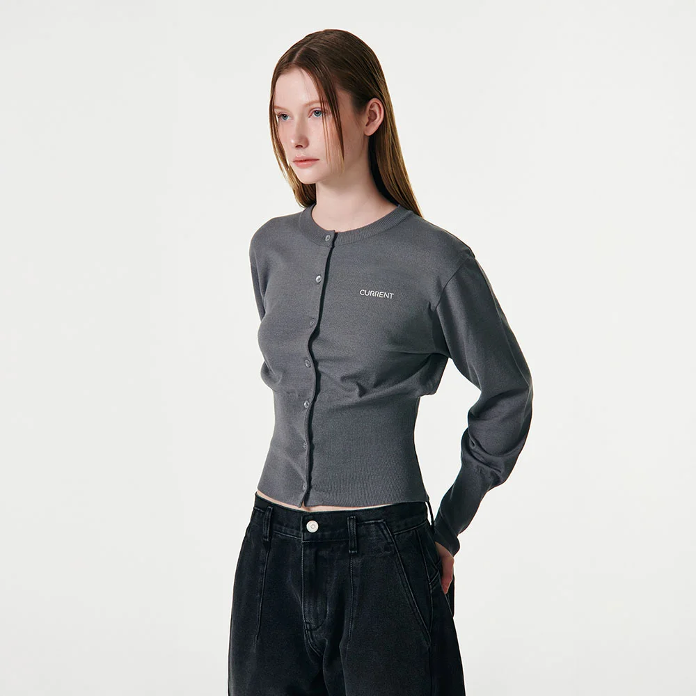 ESSENTIAL LOGO KNIT CARDIGAN