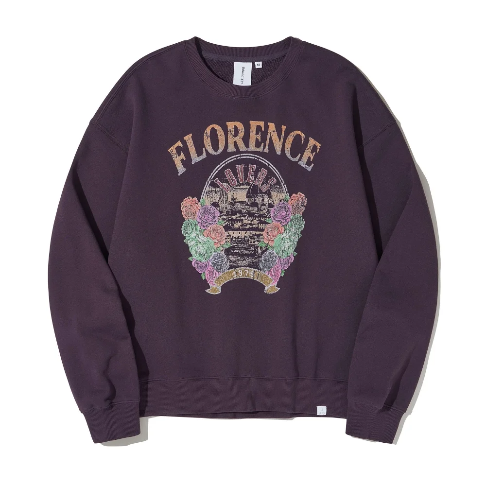 Old Firenze 衛衣_深 紫色