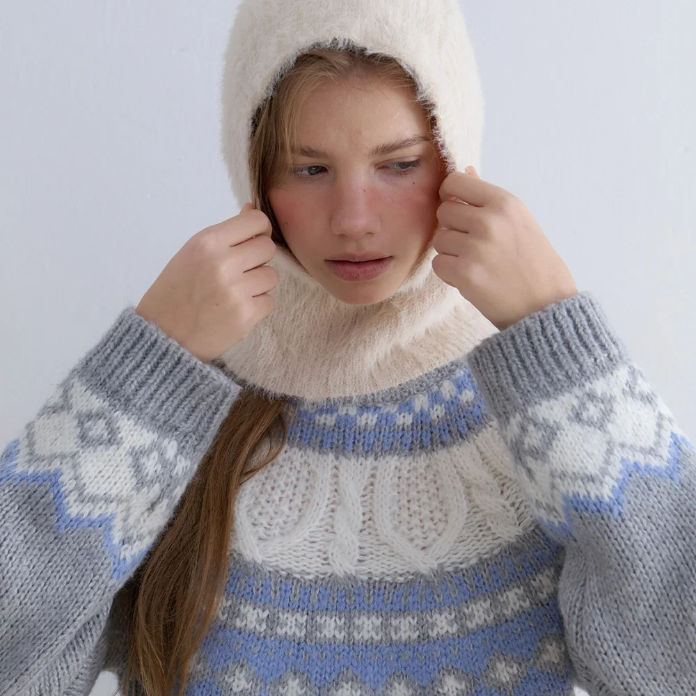 絞花 北歐 雪花 羊毛針織_Nordic Knit