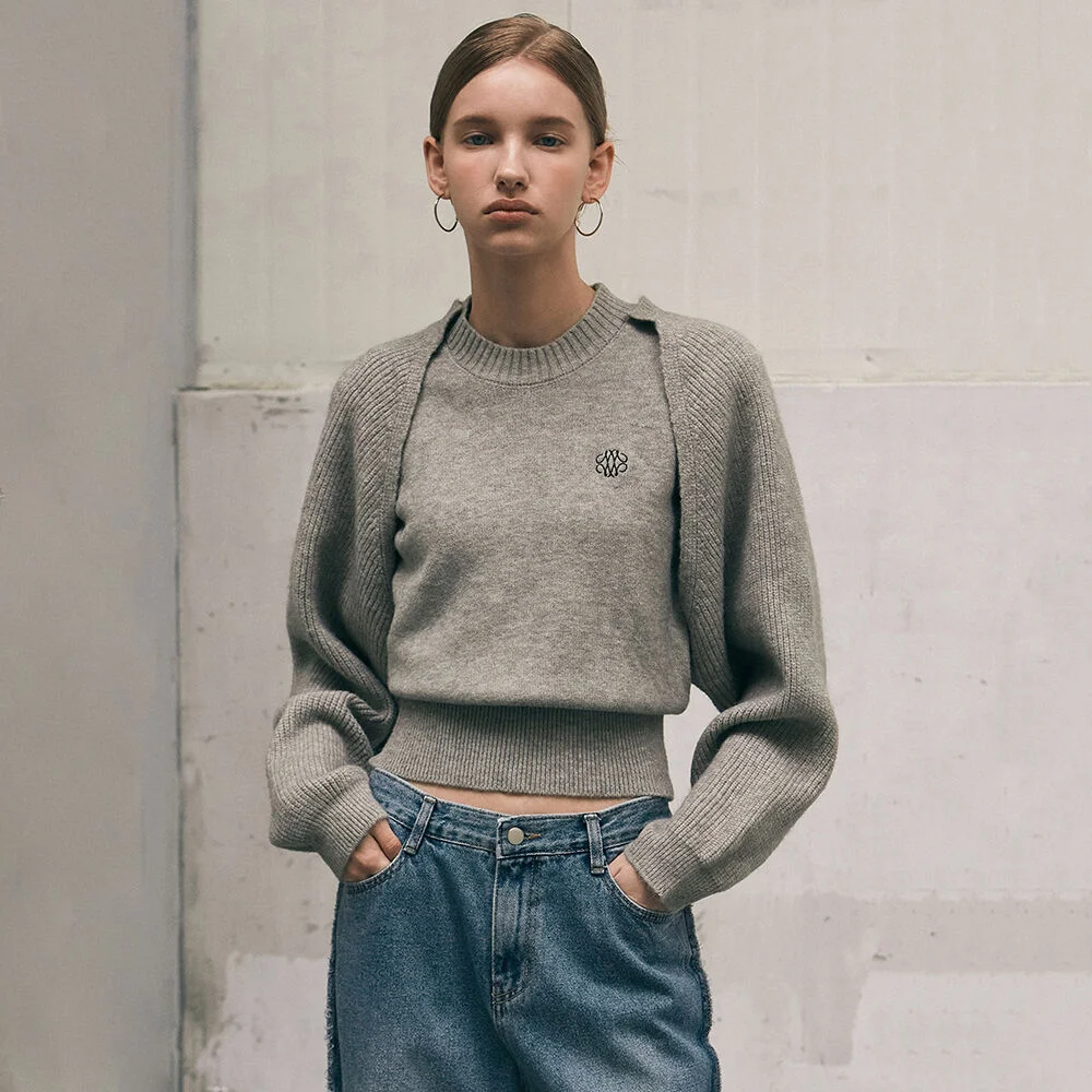 NICOLE BOLERO KNIT SET UP_3 COLOR