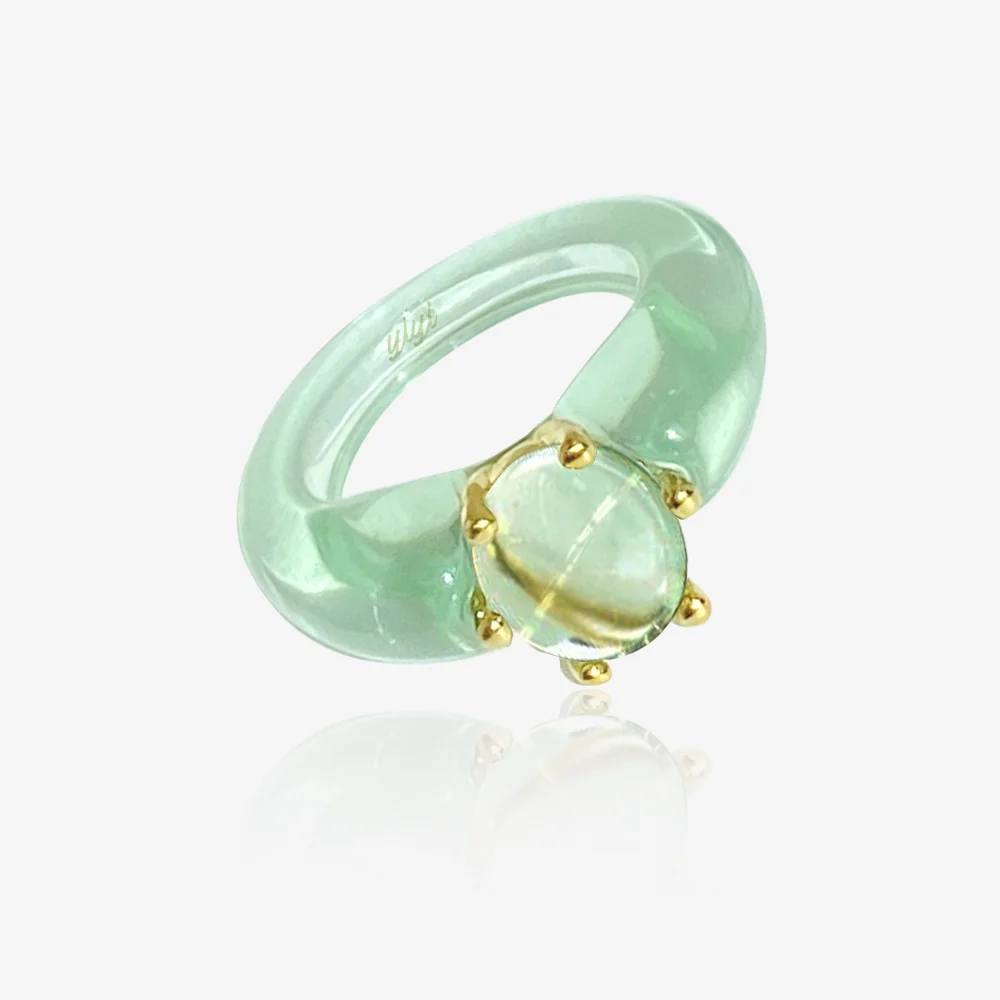 Nonna ring, EMERALD