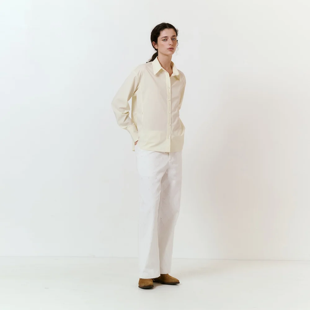 Easy Fit Shirt (Cream)