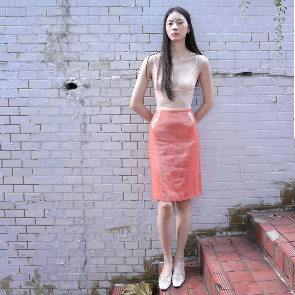 Ravina Skirt_Apricot