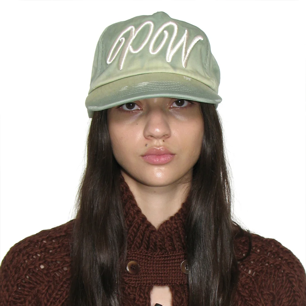 PW DAMAGE GRANDAD CAP_LIGHT KHAKI