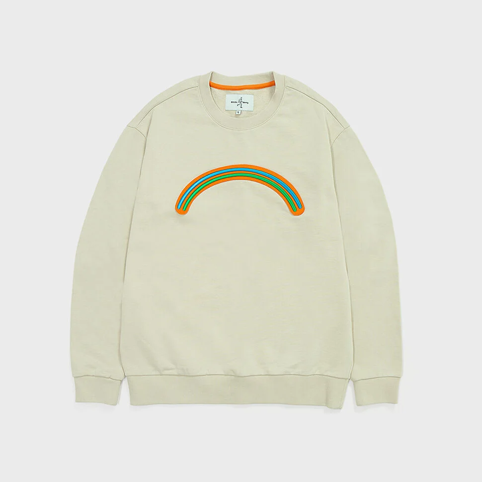 ARC' LOGO T-SHIRTS_L/BEIGE