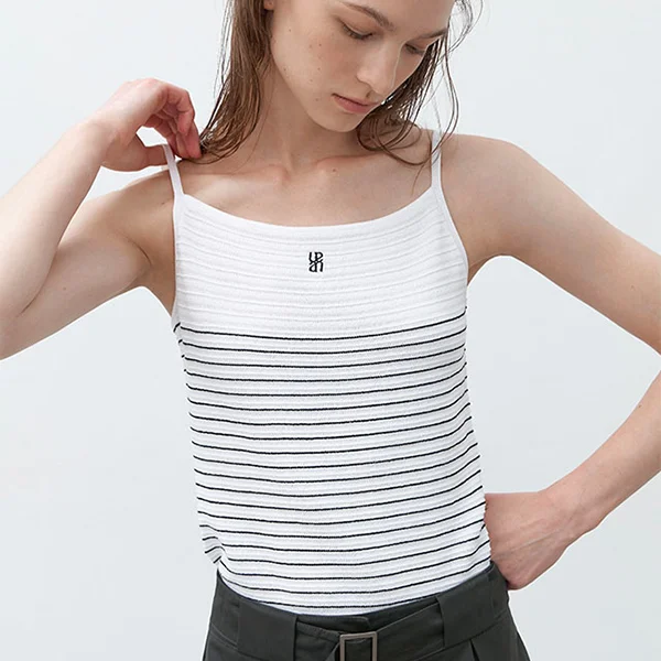 ESSENTIAL COY STRIPE KNIT(T-7064)_2Colors