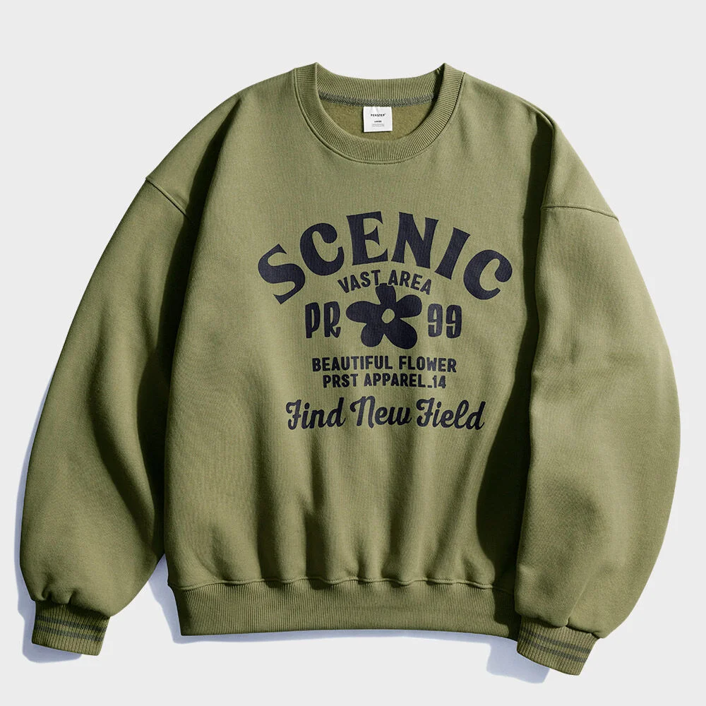 Scenic 衛衣 橄欖色 JUMT4611