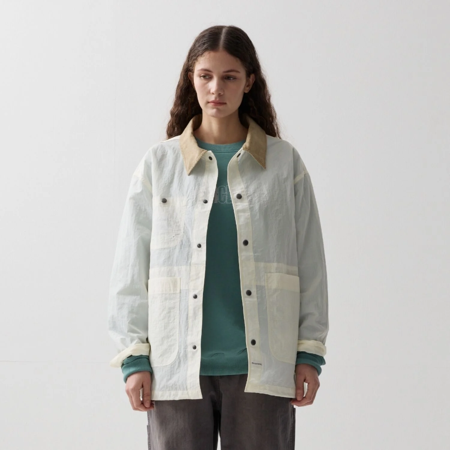 LIGHT CHORE JACKET IVORY