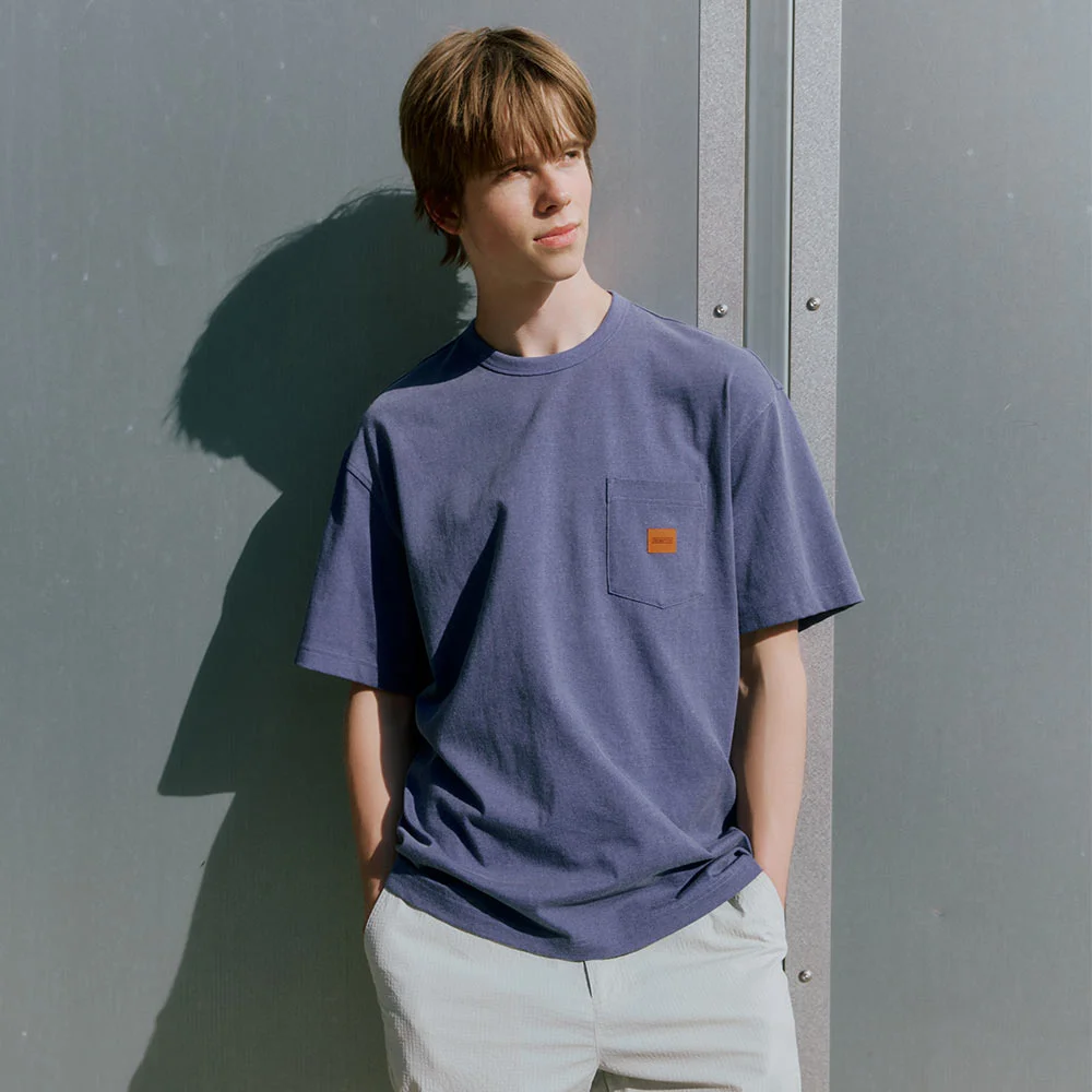 1975 PIGMENT HALF SLEEVE T-SHIRT - BLUE (P252UTS430)