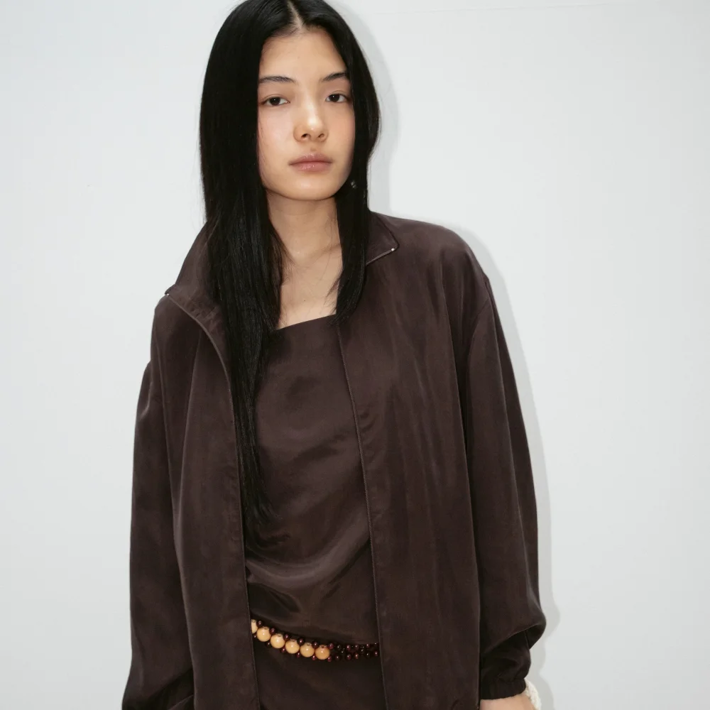 Cupra High Neck Jumper (Brown)
