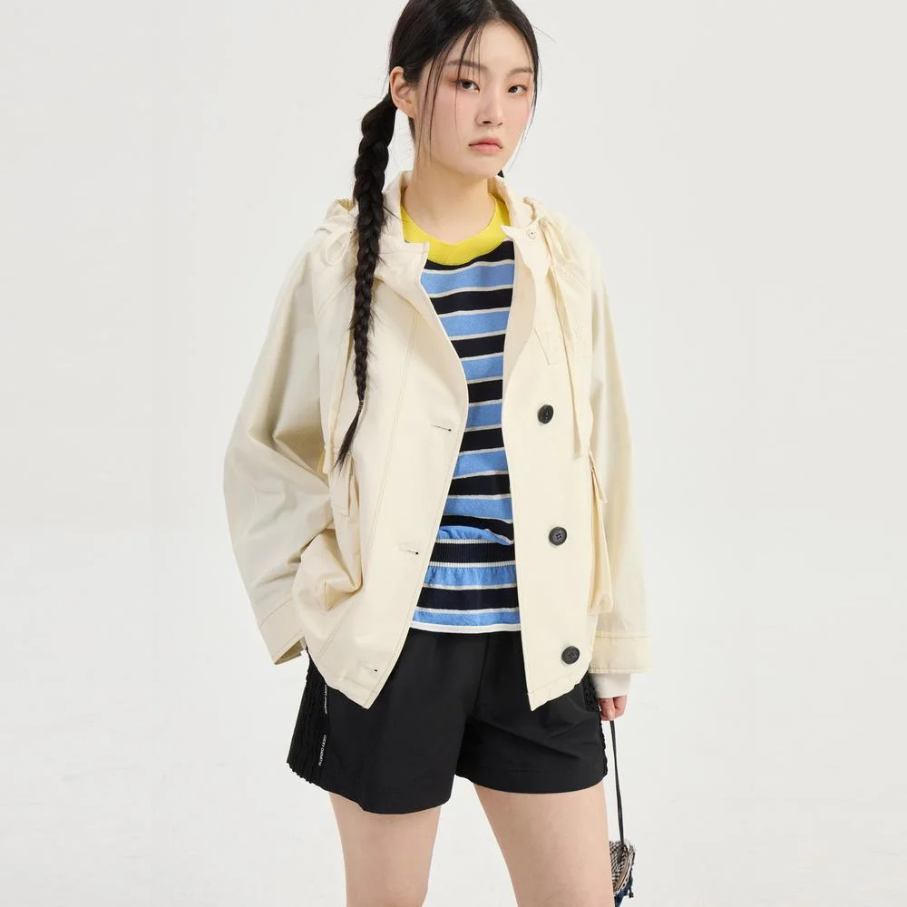Stripe Peplum Knit Pullover (blue) LFWAM26330BUX