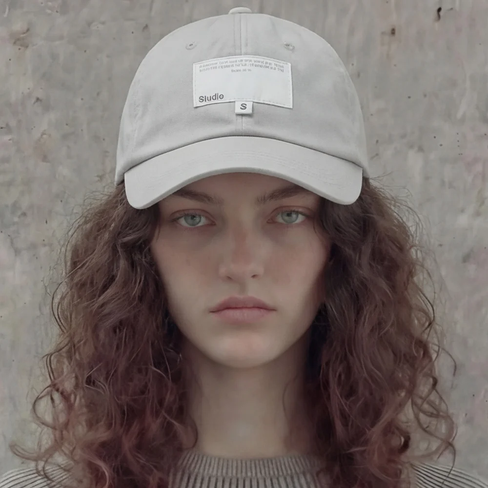 標誌 標籤 點綴 水洗 純棉 基本款 棒球帽 BALL CAP / S LABEL / WASHED GREY