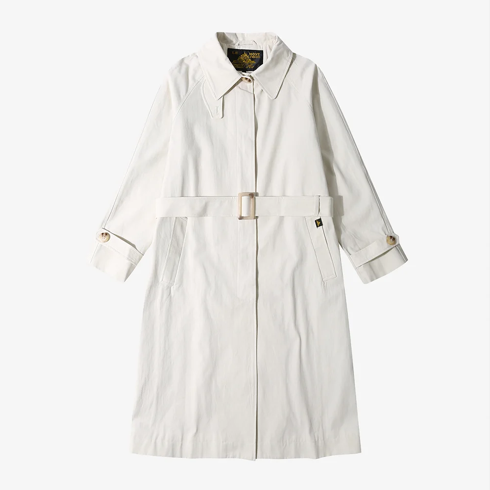 MANOE - TRENCH COAT_Ivory