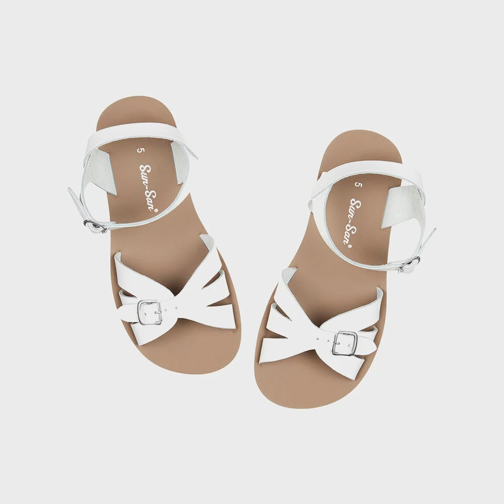 SALT-WATER SANDAL ADULT BOARDWALK White