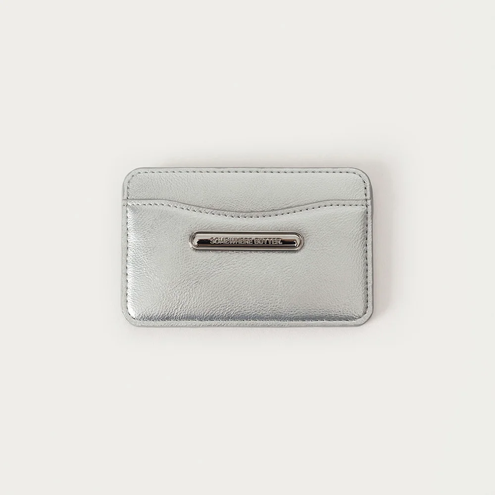 Pendant Card Wallet - Silver