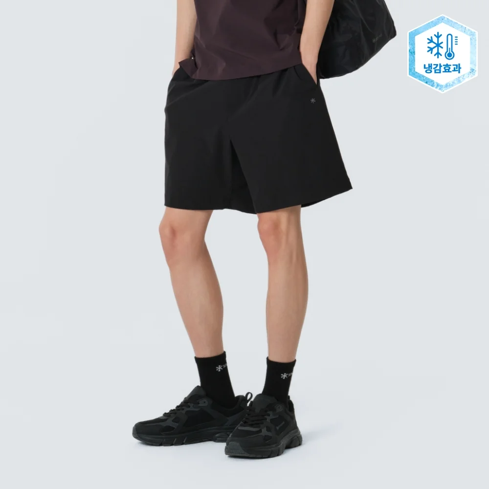 輕量 考杜拉 Zodiac 短褲 Black (S26MMPHP04)
