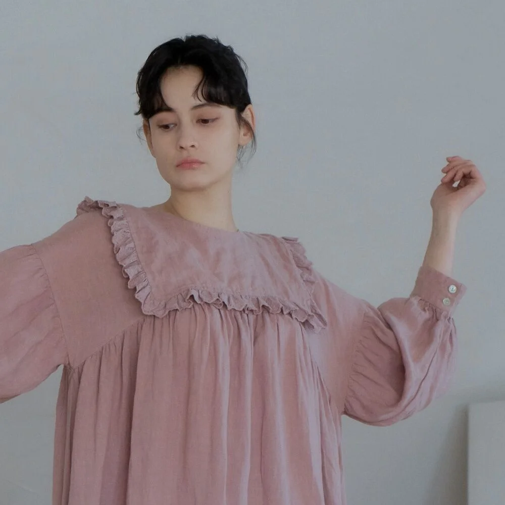 French linen victoria dresses -3color