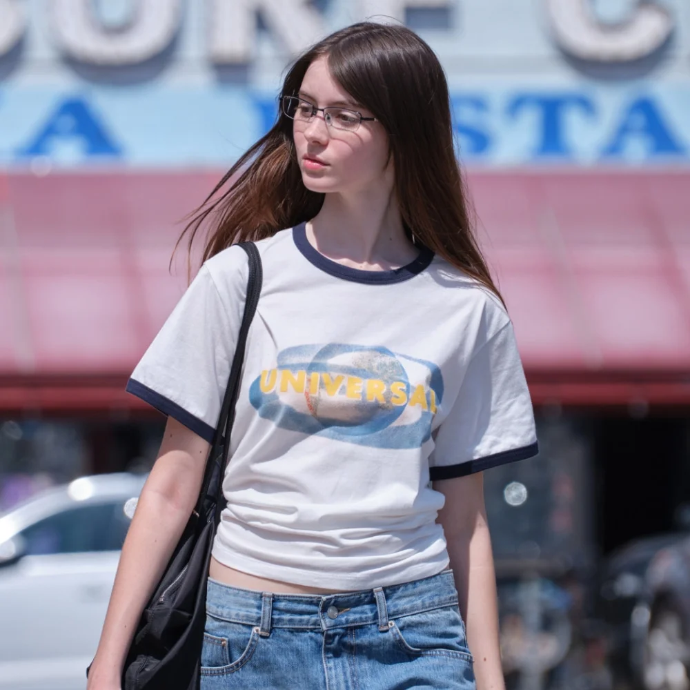 UNIVERSAL RINGER TEE_IVORY