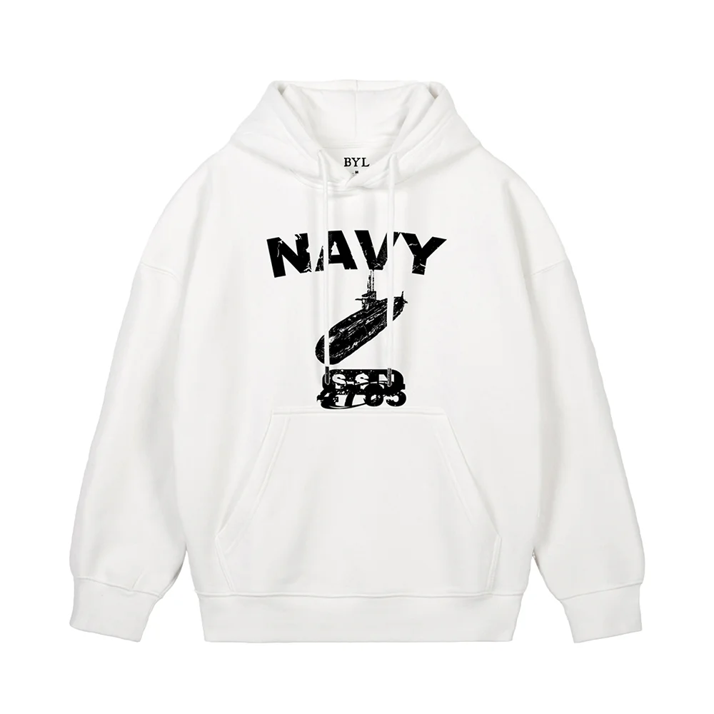 Submarine 連帽衫 白色
