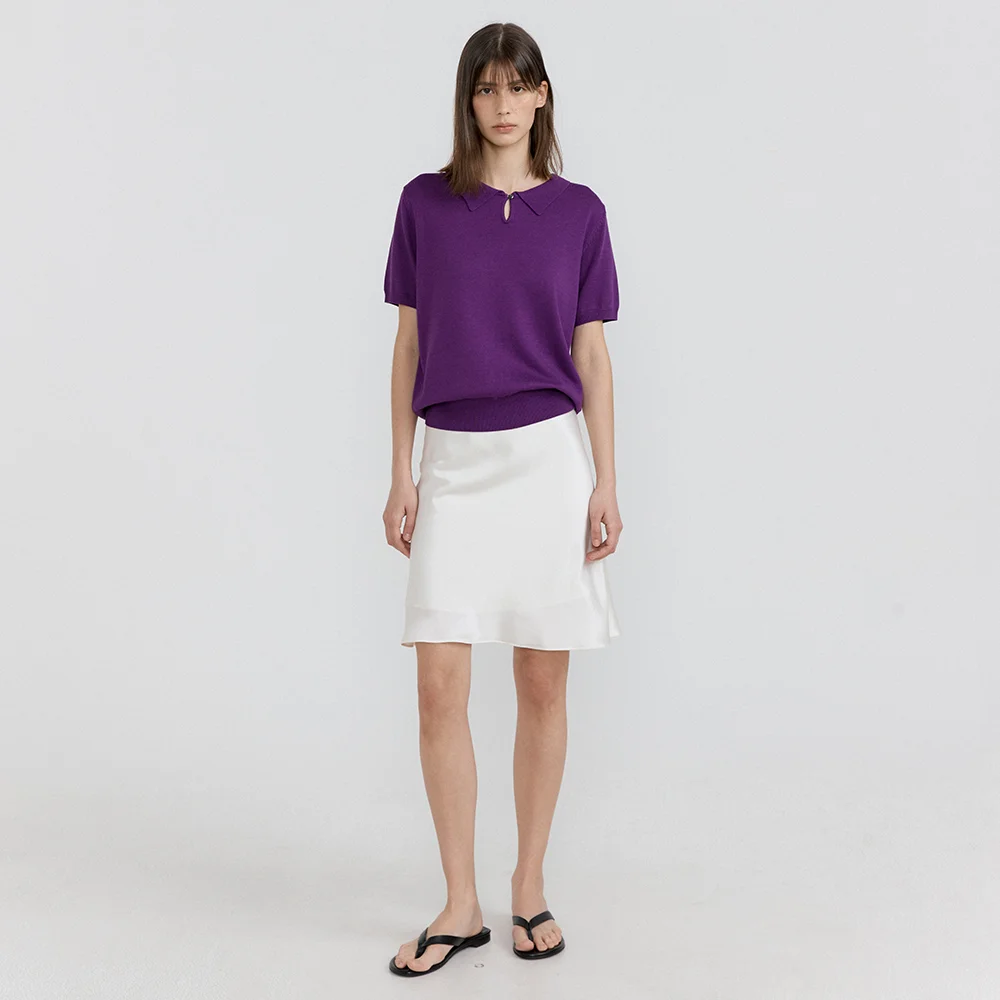 Ari Flare Skirt (Ivory)