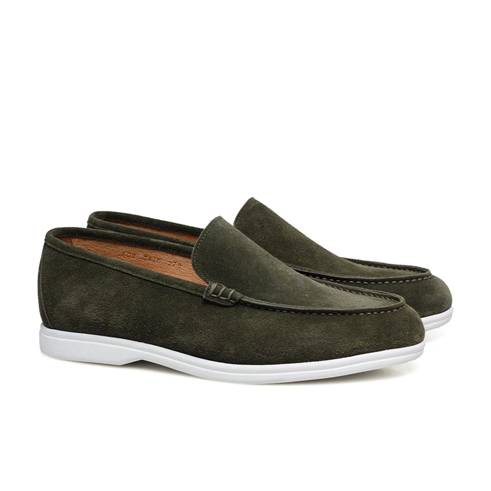 ALC502W 度假 樂福鞋_kakhi suede