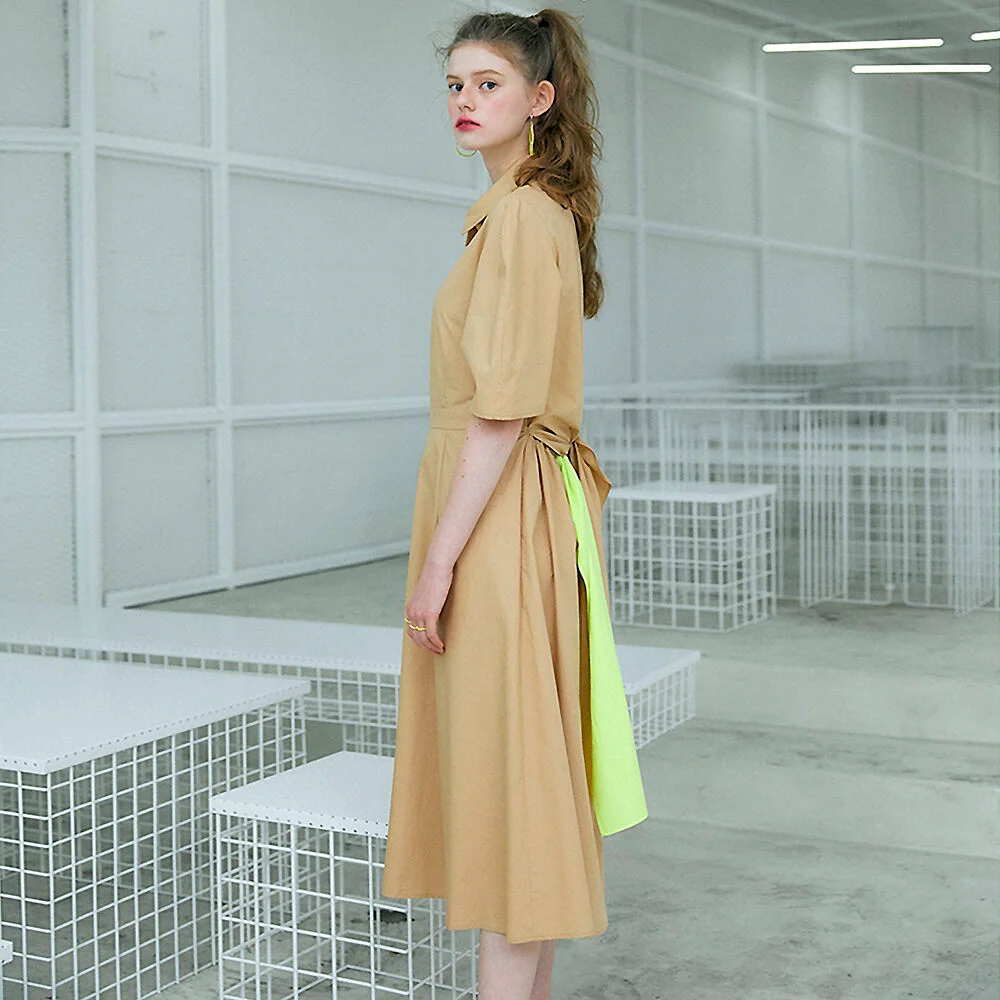 20SS capsule CHARMING dress_BEIGE