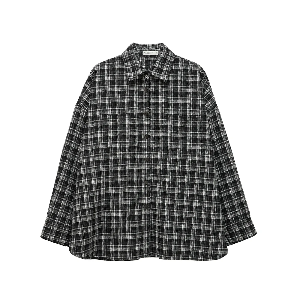 Tyler Check Shirt (black)