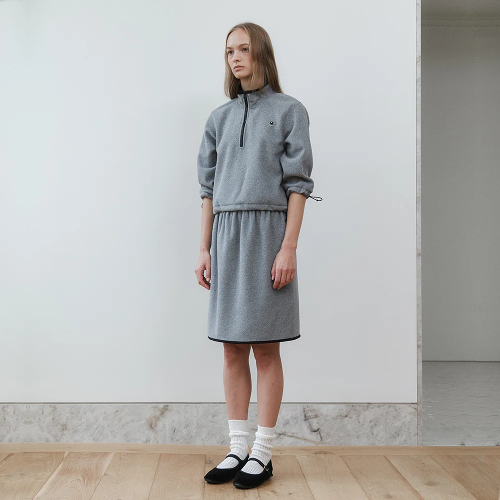 Romand Fleece Skirts (Gray)