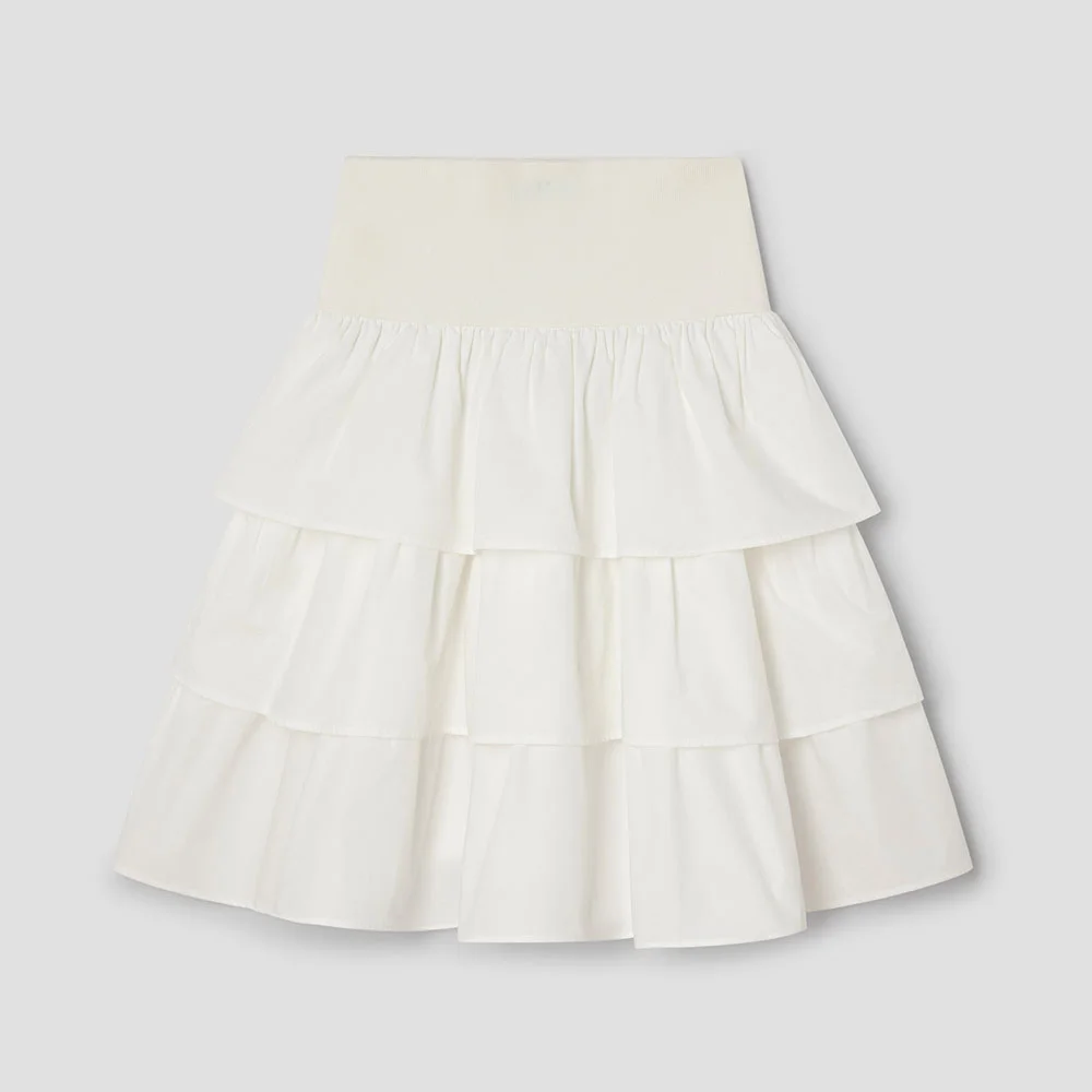 (W) JOAN MIDI SKIRT (WHITE)