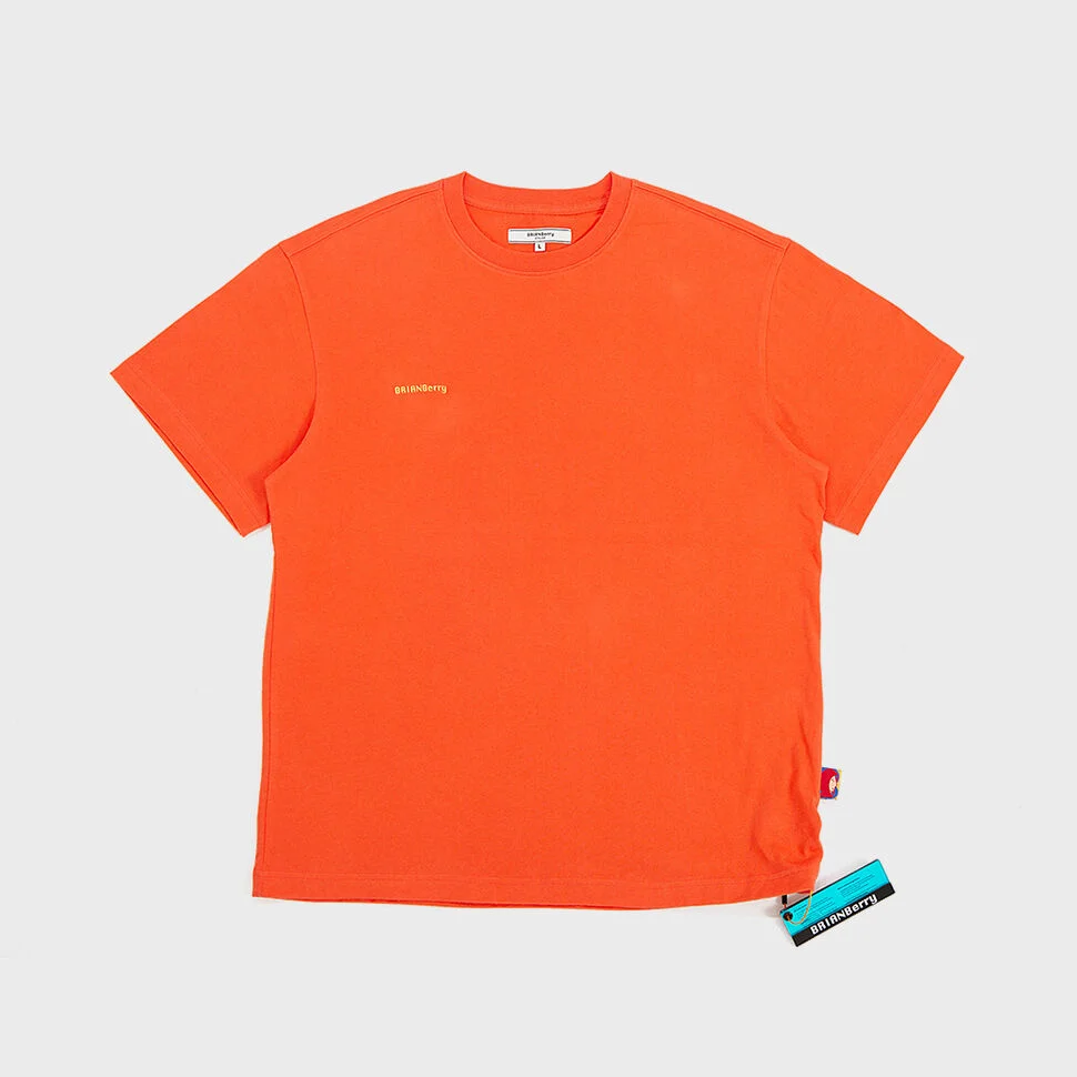 GRANMA GRAPHIC TEE_B/ORANGE